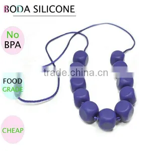 Silicone Chew Necklacefor Teething Silicone Necklace thumbnail-1