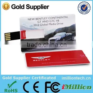 Christmas Promotional Credit Card Usb Stick 8GB Key thumbnail-1