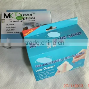 Individually Wrapped Lens Cleaner, Glasses Wet Wipe Cleaning Kits, CE Certification thumbnail-6
