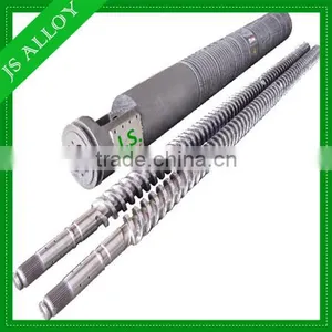 Parallel Double or Twin Screw Barrel for HDPE LDPE Material thumbnail-1