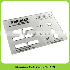 Acrylic Laser Cutting Pieces Precision Machined Acrylic Part CNC Milling Laser Cutting Acrylic thumbnail-1