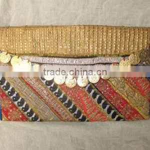 New Chirtmas Gift Wholesale Price Vintage Gypsy Banjara Clutch Purse Handmade Patchwork Vintage Banjara Coin Purse thumbnail-1