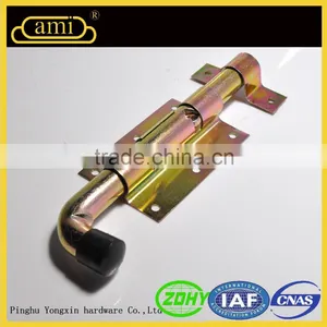 Self-operational Pattern Colored Plated Zinc Iron Bolt Door Latch thumbnail-3