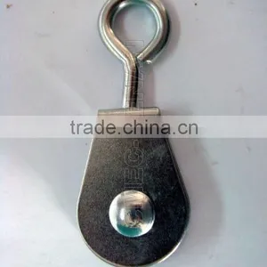 7/8' Red Nylon Plastic Pulley Stainless Steel thumbnail-1