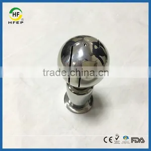 Sanitary Stainless Steel Rotary Scourer Cleaning Water Spray Nozzle thumbnail-1