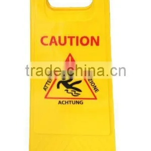 Plastic Caution Sign Board for Floor Cleaning Wet Caution thumbnail-2