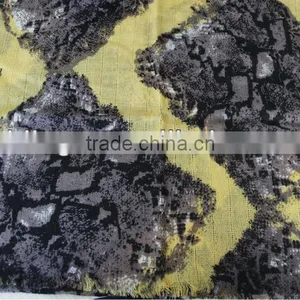 Mixed Colors Worsted Wool Pashmina Shawl thumbnail-6