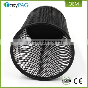Wholesale Factory Personalized Metal Mesh Desktop Pen Holder thumbnail-2