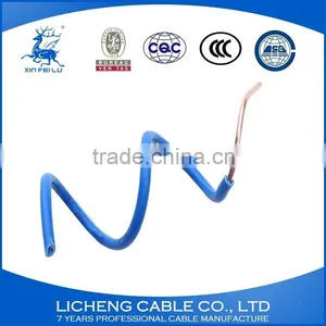 Building /housing PVC Coated Copper Electric Cable Wire -BV(25mm2) thumbnail-3