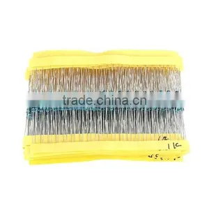 Hot Sale 1280pcs 64 Values 1 Ohm - 10M Ohm 14W Metal Film Resistors Assortment Kit Assorted Set Low Noise thumbnail-3