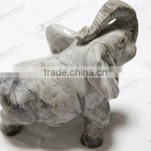 Hand Carved Elephants,stone Elephant Sculpture thumbnail-3