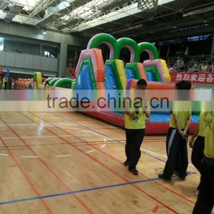 2015 Giant Obstacle Course Adults Inflatable Playground Adventure Sports thumbnail-2