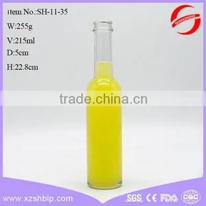 2016 New Style Soft Drink Wide Mouth Glass Beverage Bottle With Metal Lids thumbnail-3