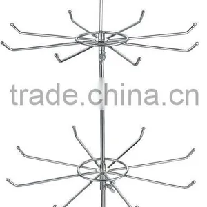 Chrome Metal Display Stand Rack Holder thumbnail-2
