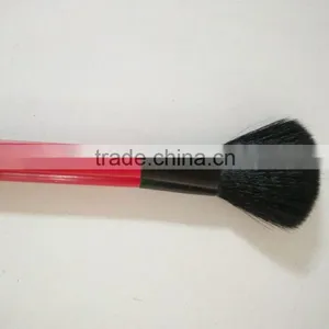 Free Sample Single Synthetic Hair Brush,red Powder Cosmetic Brush thumbnail-2
