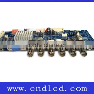 VGA HDMI USB BNC CCTV Remote Control Monitor Controller Driver Main Motherboard With Real-time Clock Solution thumbnail-1