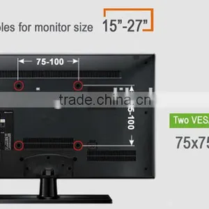 Aluminum Mechanical Spring LCD Dual Monitor Mount thumbnail-4