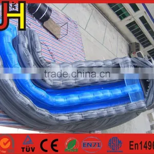 Hot Summer Giant Inflatable Wave Slide For Event Party thumbnail-3