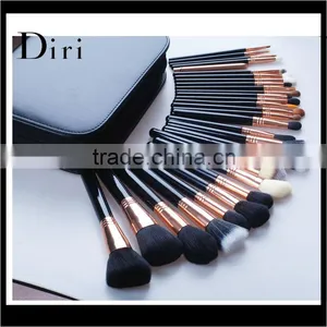 2016 Pro Make up Brush Set Best Makeup Brush Sets With Pouch Rose Gold Brush Sets thumbnail-3