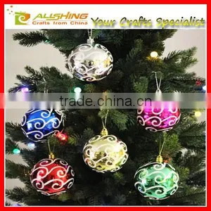 Shatterproof Multi-Color Shiny & Matte Christmas Ball Ornaments 1.5"-2" thumbnail-1