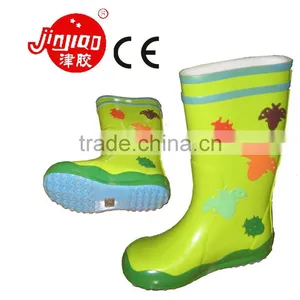 High Heels Women Rubber Rain Boots thumbnail-1