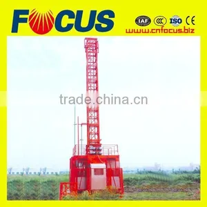 China SC200/200 Gear Rack Lift With 2ton Cage Machine Construction in Negeria thumbnail-3
