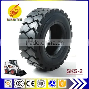 TAIHAO Brand China Tyre Top China Brand for Soft Muddy Road Bobcat Skid Steer Tyre Sks-2 10-16.5 12-16.5 thumbnail-1