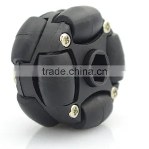 38mm(1.5 Inch) Double Plastic Assemble Robot Wheel 14184 thumbnail-2