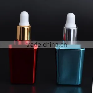 15ml UV Gel Colored Essential Oil Bottle Glass Dropper Bottle With Child Proof and Tamper Evident Cap for e Liquid thumbnail-1