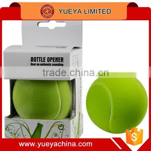 Creative Tennis Ball Bottle Opener Mutifunctional Fridge Sticker Musical Opener thumbnail-1