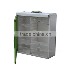 Communal Aluminum First Aid Kit Metal Wall Mounted First Aid Box thumbnail-2