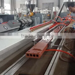 WPC Wood Plastic Door Board Production Line WPC Board Making Machine thumbnail-1