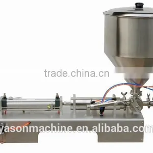Small Scale Single Head Cream Pneumtic Filling Machine With 100-1000ml thumbnail-3