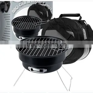 Promotional Portable BBQ Grill Cooler Bag Combo thumbnail-1