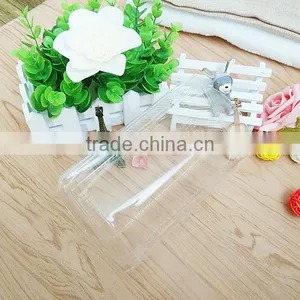 Eco Friendly OPS Disposable Cake Roll Container Boxes Clamshell thumbnail-4