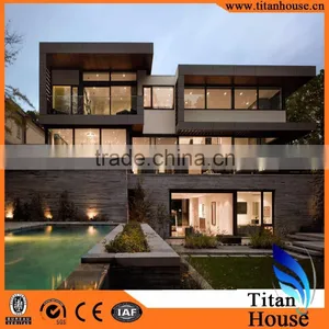 Quick Building and Easy Installation Modern Style Light Steel Frame Prefab Villa thumbnail-1