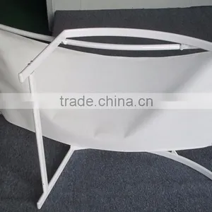 Outdoor Furniture Stackable Aluminium Mesh Lounge Chair thumbnail-4