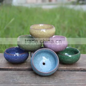 Garden Cracked Ice Succulent Plants Porcelain Flower Pot thumbnail-2