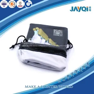 Microfiber Drawstring Eye Glass Pouch thumbnail-2