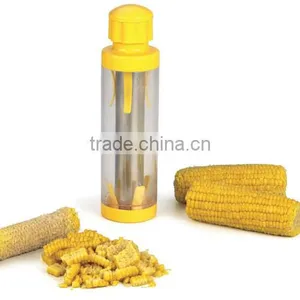 Factory Wholesale No Mess Stainless Steel Deluxe Corn Stripper thumbnail-1