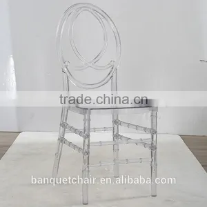 Plastic Chair Price Clear Resin Napoleon Chair for Sale thumbnail-2