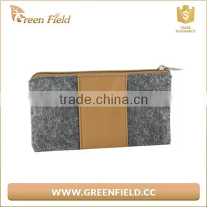 Grey Felt Organizer Bag Cosmetic Storage Bag thumbnail-2