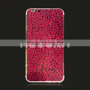 2016 For IPhone 6S/6s Plus Genuine Leather Gold Housing,Leather Gold Housing for IPhone,leather Housing thumbnail-3