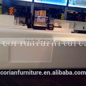2016 New Designer Acrylic Solid Surface Hi Macs/Avonite Built Bar Counter thumbnail-1
