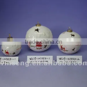 Cheap Ceramic Christmas Ball thumbnail-1