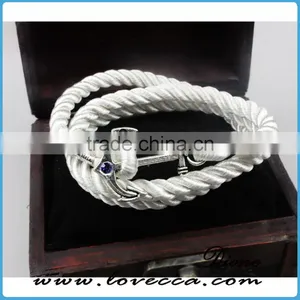 Fashion Beautiful Cute Anchor Bracelets for Men thumbnail-2