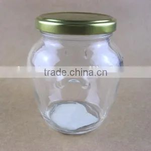 250ml Glass Jar Glass Jam Jar Glass Honey Jar With Tin Lid thumbnail-1