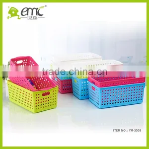 Plastic Storage Baskets and Drainer Organizer,Food Storage Basket,Classic Multiuse Basket thumbnail-4