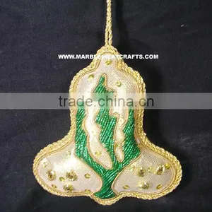 Beaded Embroidery Christmas Decorations thumbnail-1