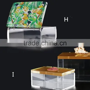 2017 Factory Custom Acrylic Handmade Earring Holder/pierced Earring Jewelry Storage Box thumbnail-3